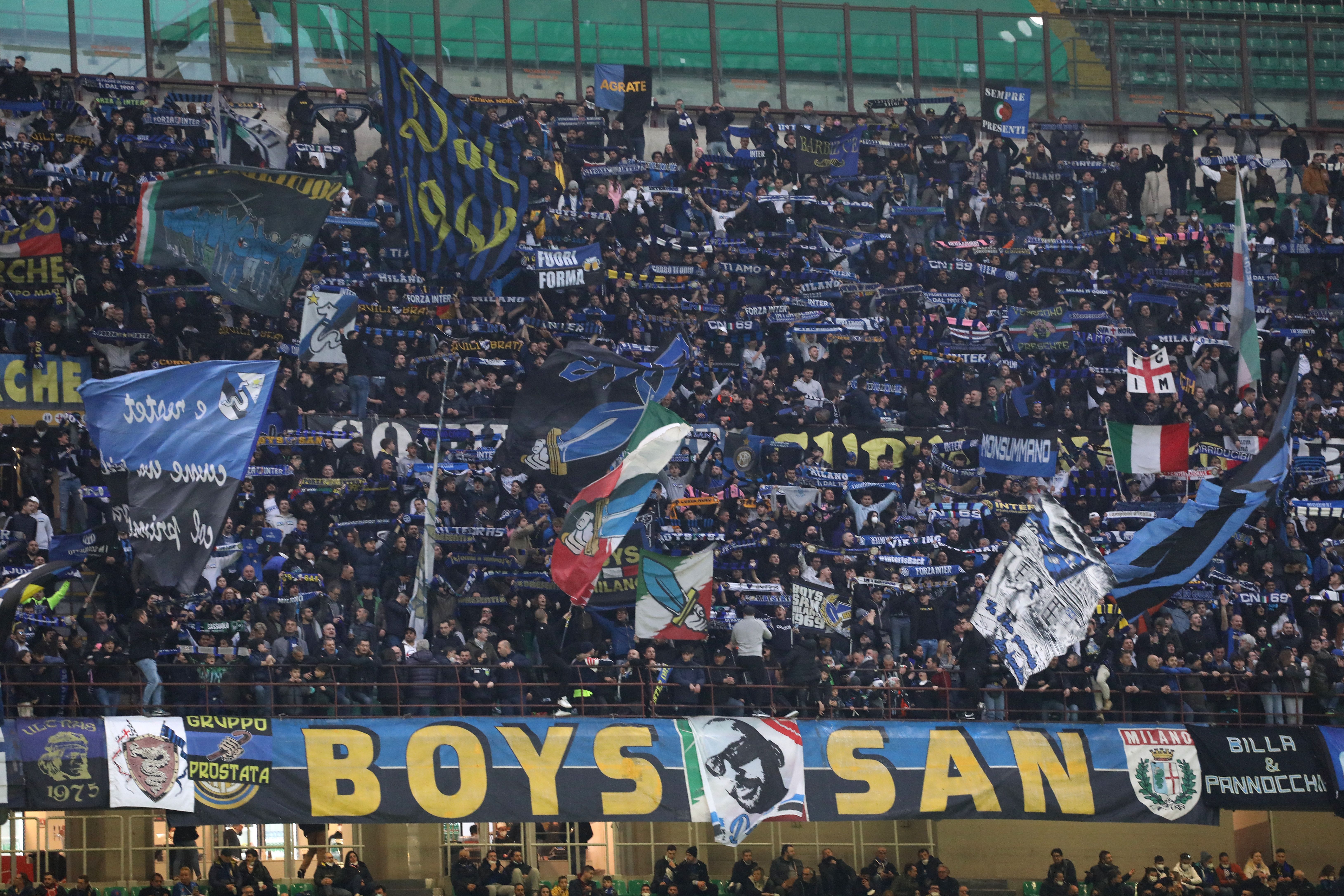 Svuotamento curva Inter aperta indagine