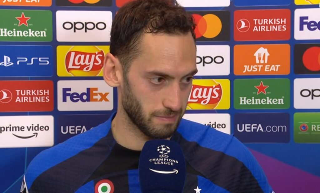 Calhanoglu Inter Infortunio