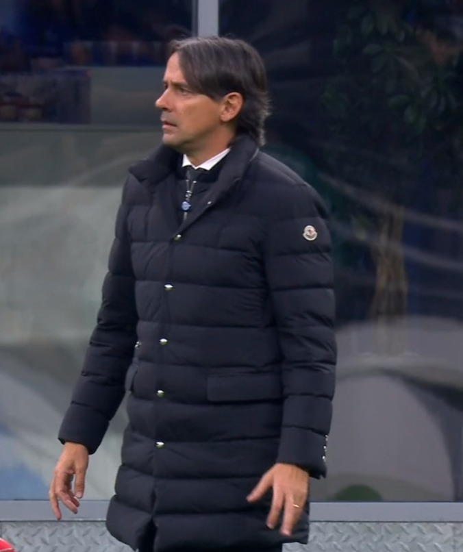 Simone Inzaghi durante Inter-Lecce a San Siro