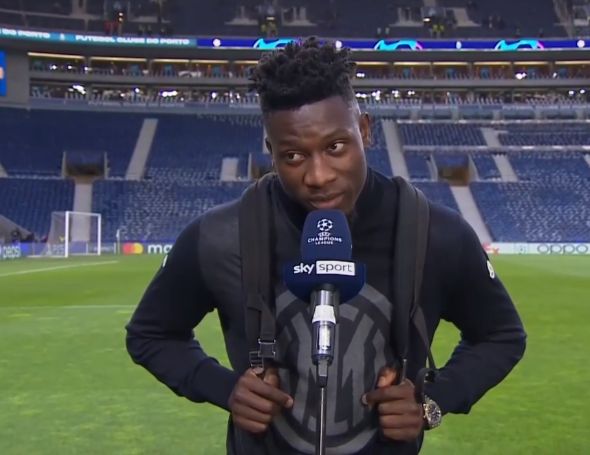 Onana intervista sky