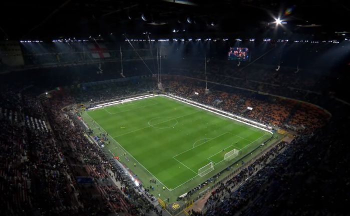 San Siro prima di Inter-Juventus