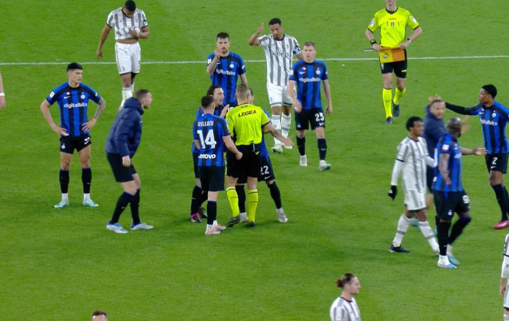 Inter-Juventus Allegri furioso