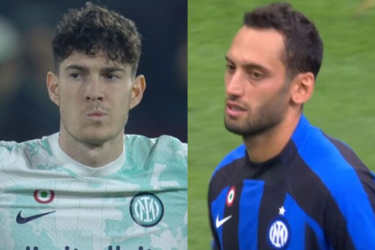 Inter Bastoni Calhanoglu