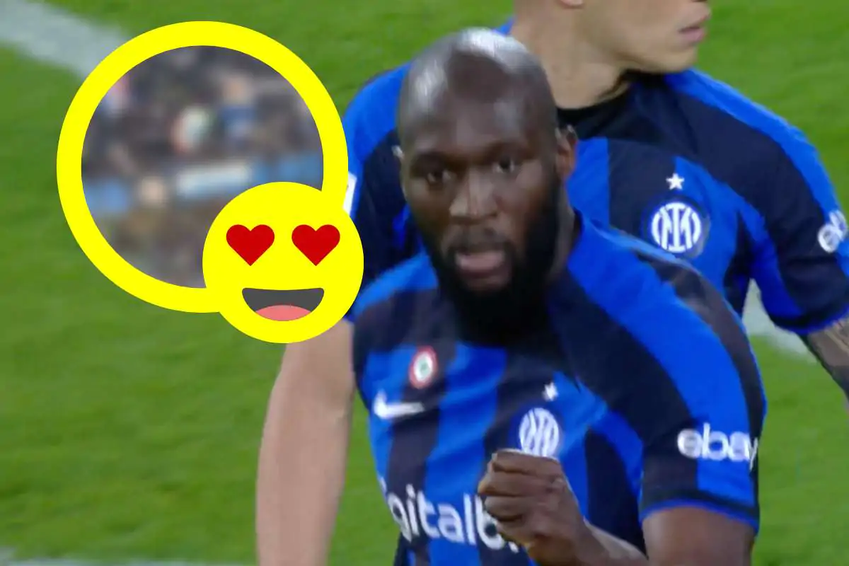 Lukaku, messaggio bellissimo dalla Curva Nord: striscione esposto durante il match – FOTO