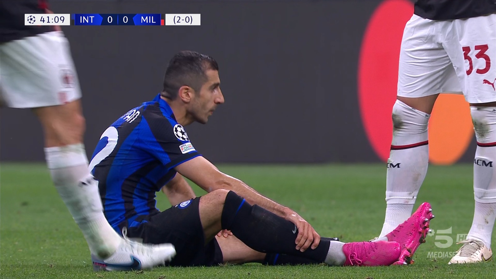 Inter Milan infortunio Mkhitaryan