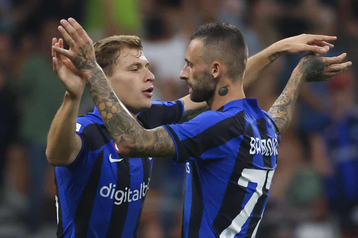 Brozovic via dall'Inter: brutta notizie per Barella