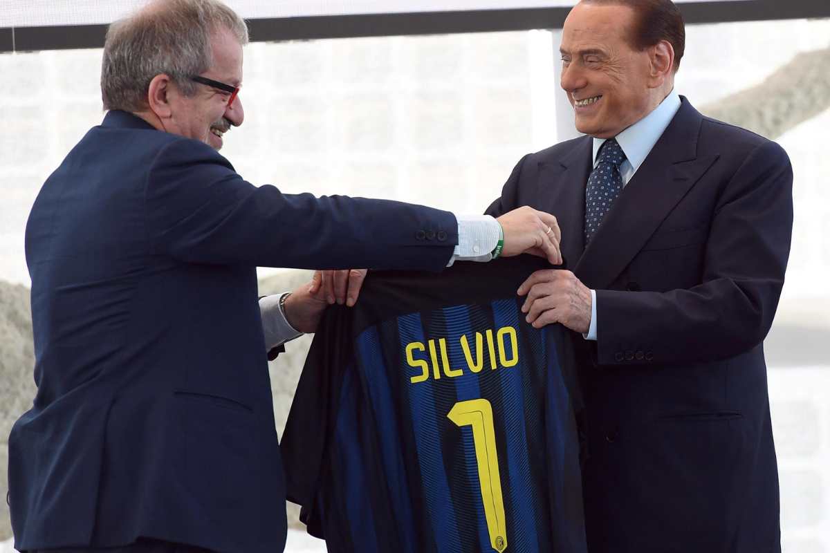 Presente una delegazione dell'Inter al funerale di Berlusconi