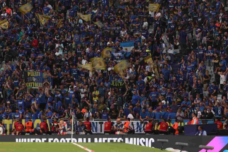 La posizione della Curva Nord su Barella