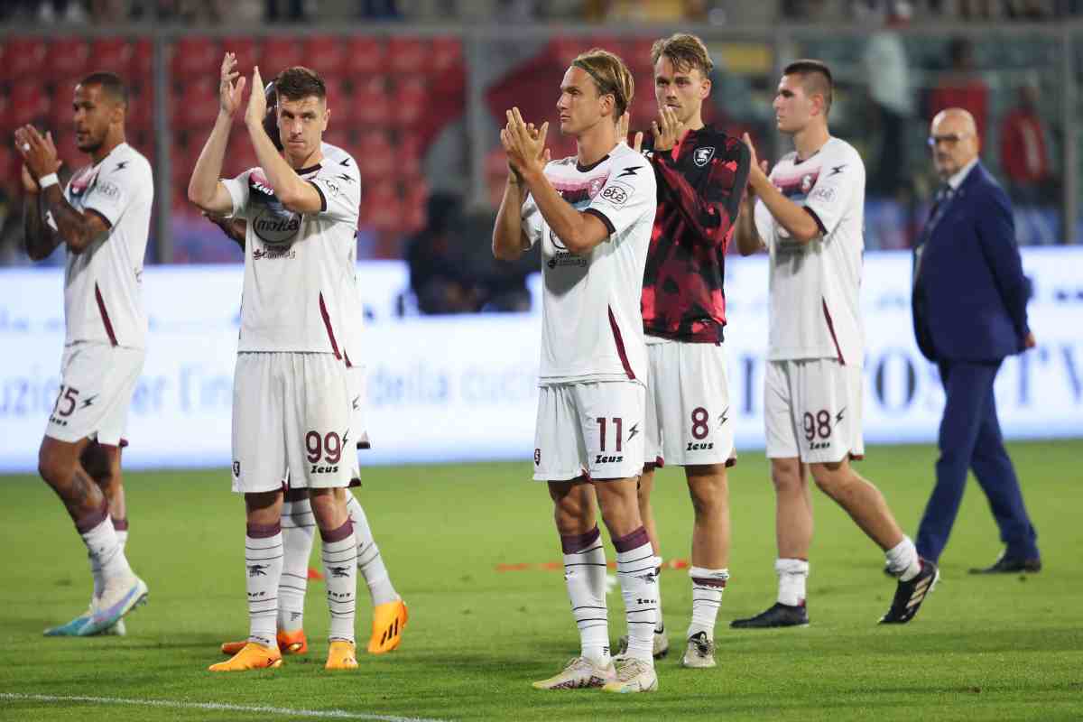 Incontro Inter-Salernitana per alcuni giovani