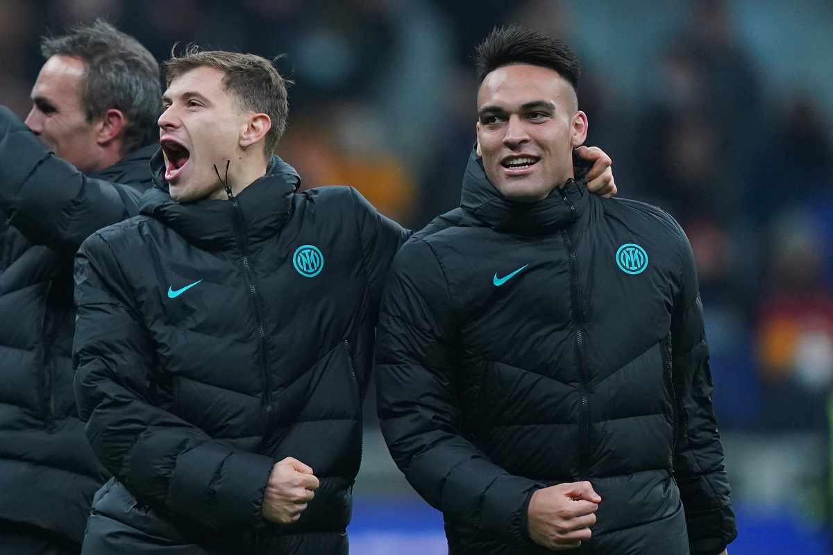 Lautaro Martinez e Nicolò Barella