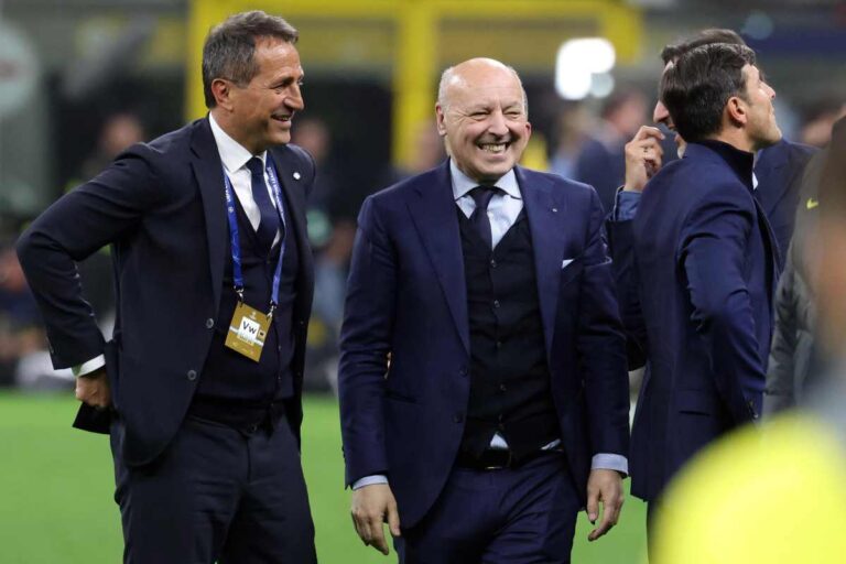 Marotta, dirigente dell'Inter, sta valutando il profilo di Balogun