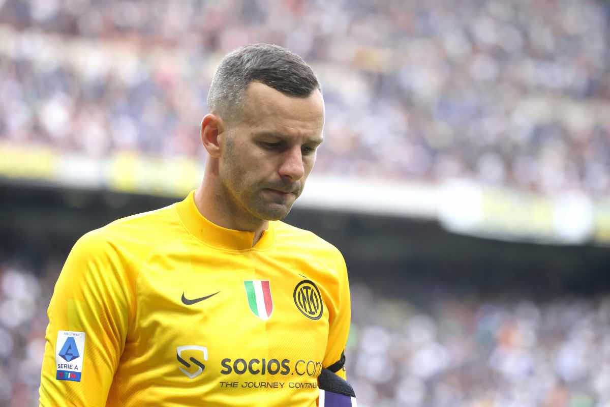 Samir Handanovic lascia l'Inter e resta in Serie A: squadra a sorpresa
