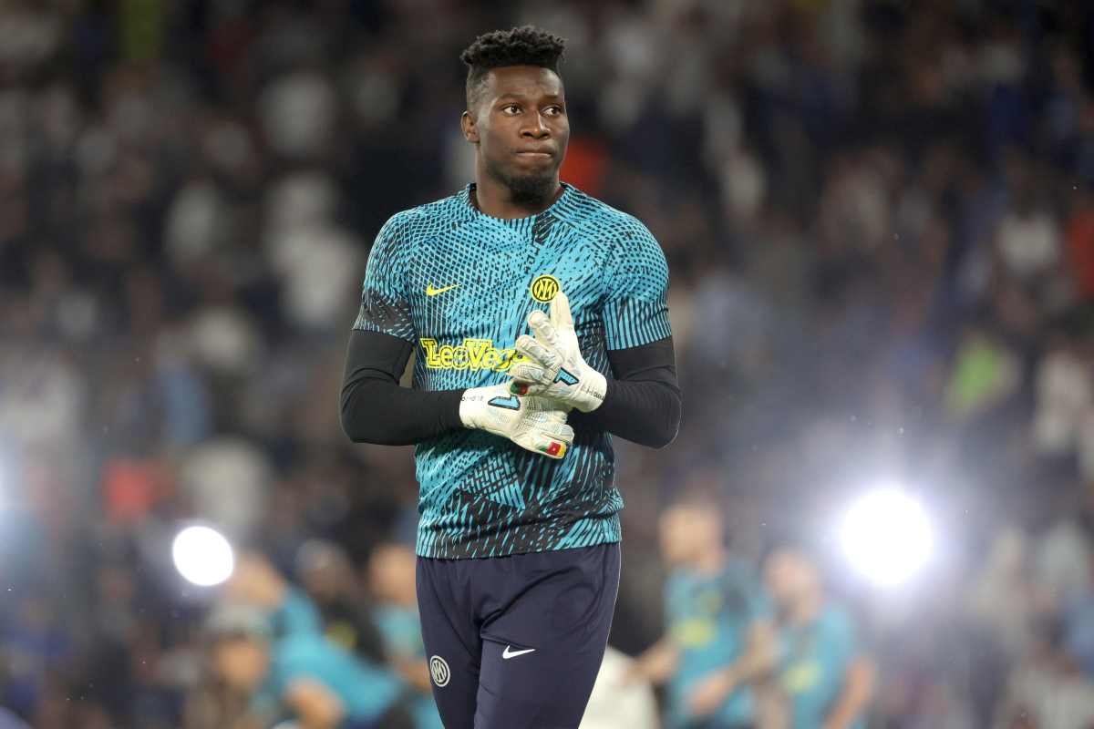 André Onana prima della finale di Champions