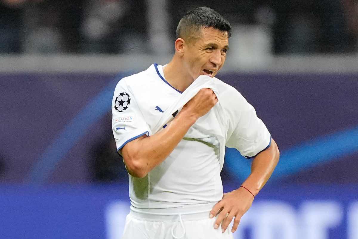 Alexis Sanchez pronto a tornare all'Inter per sostituire Joaquin Correa