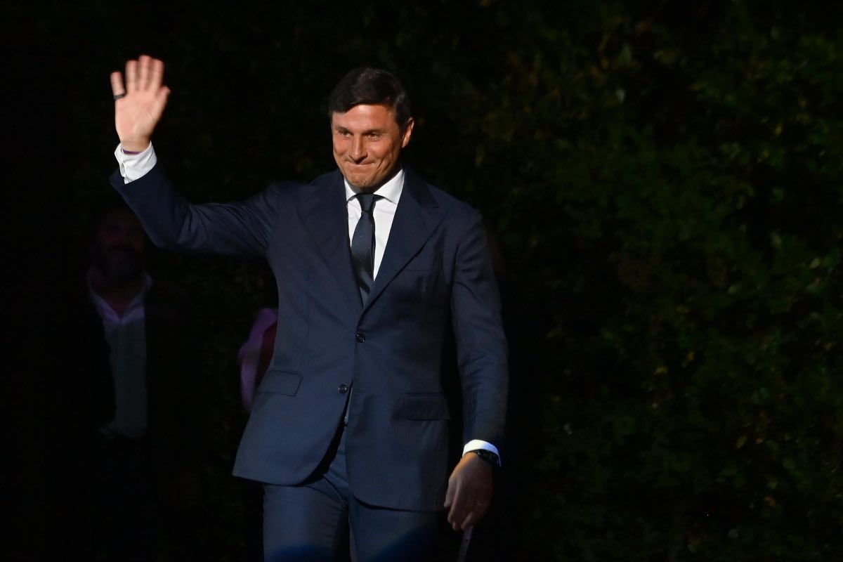 Zanetti si complimenta con Lautaro