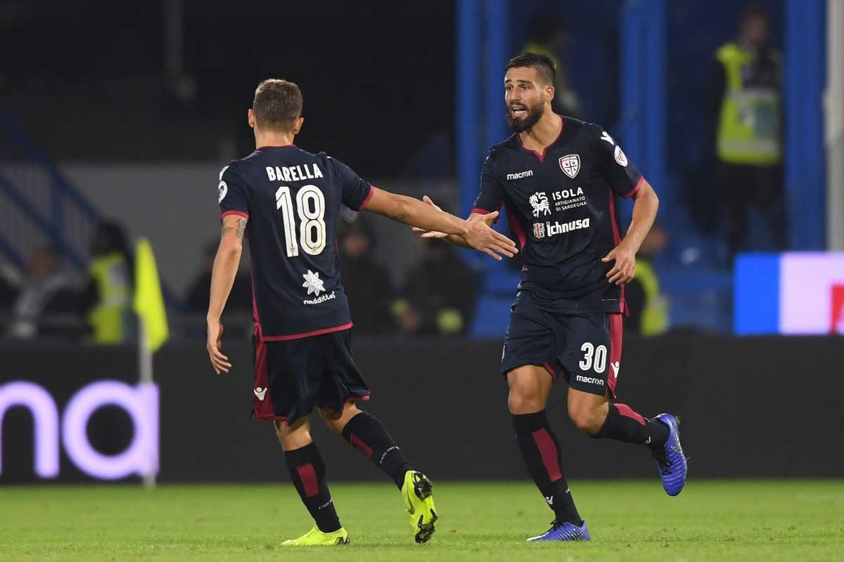 Barella e Pavoletti al Cagliari