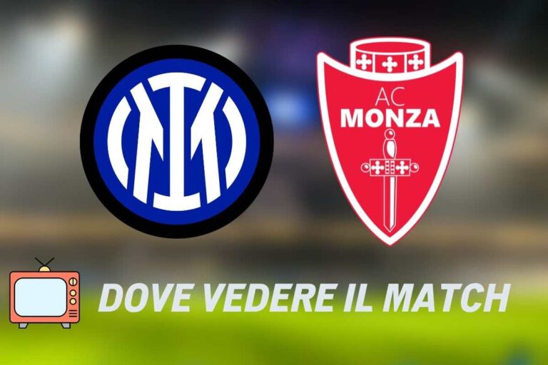 dove vedere inter monza