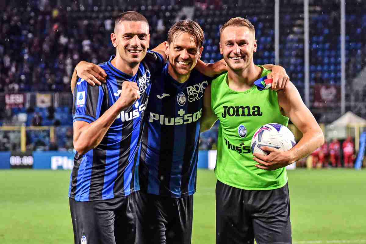 Inter su due difensori dell'Atalanta