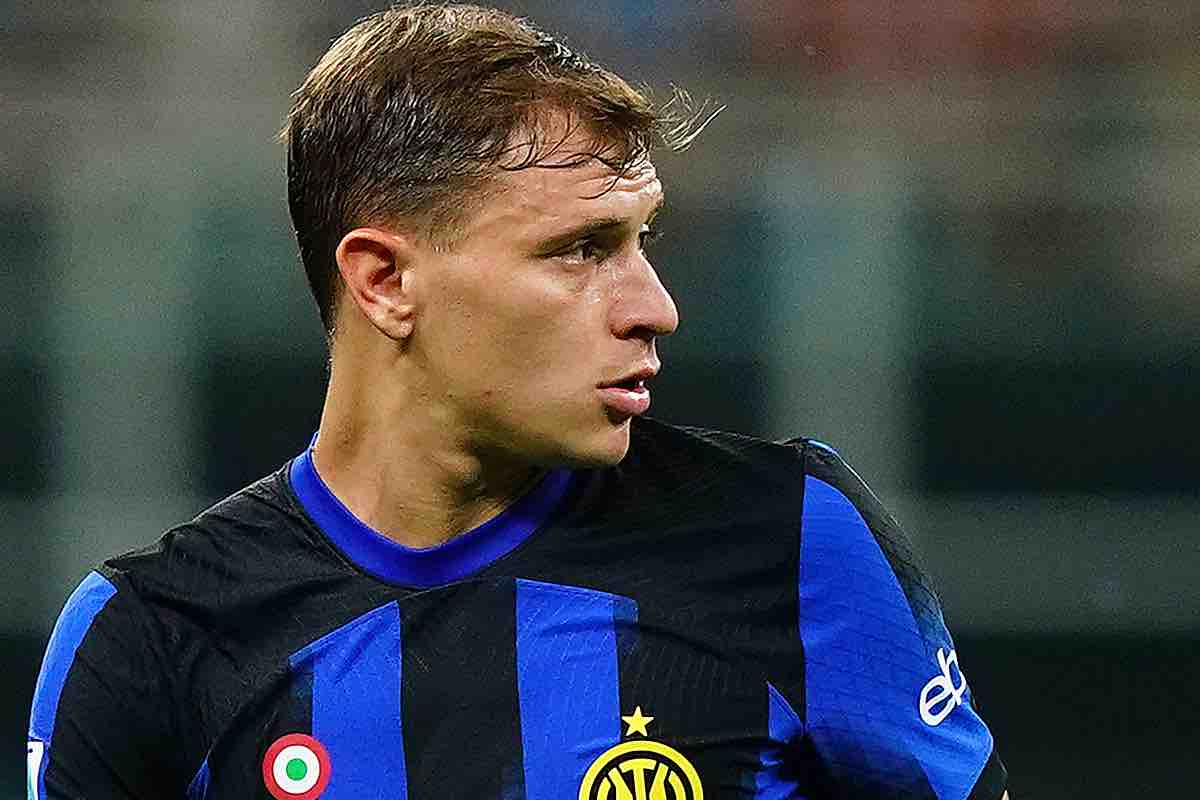 Barella sostenuto dalla Curva Nord