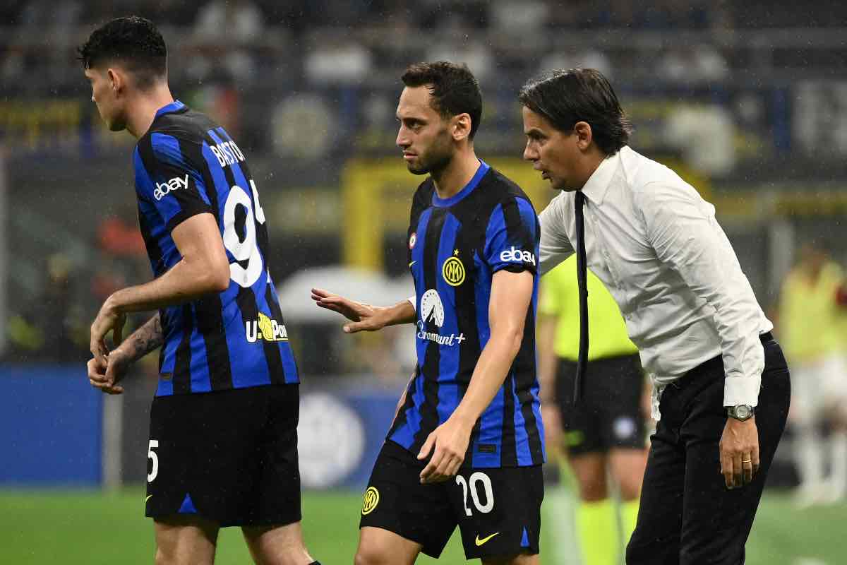 Inzaghi spera di recuperare Calhanoglu