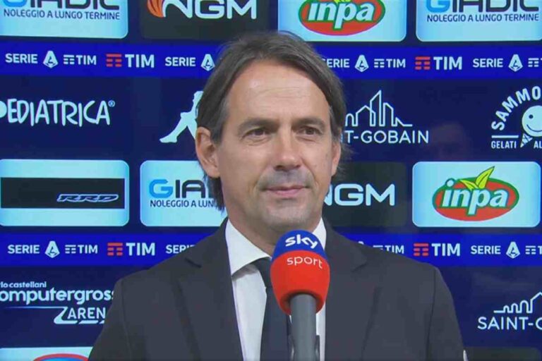 Empoli-Inter, Inzaghi interviene nel prepartita