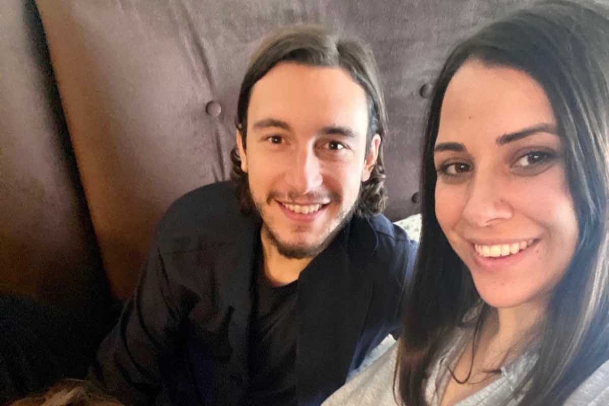 Matteo Darmian e la moglie Francesca Cormanni 