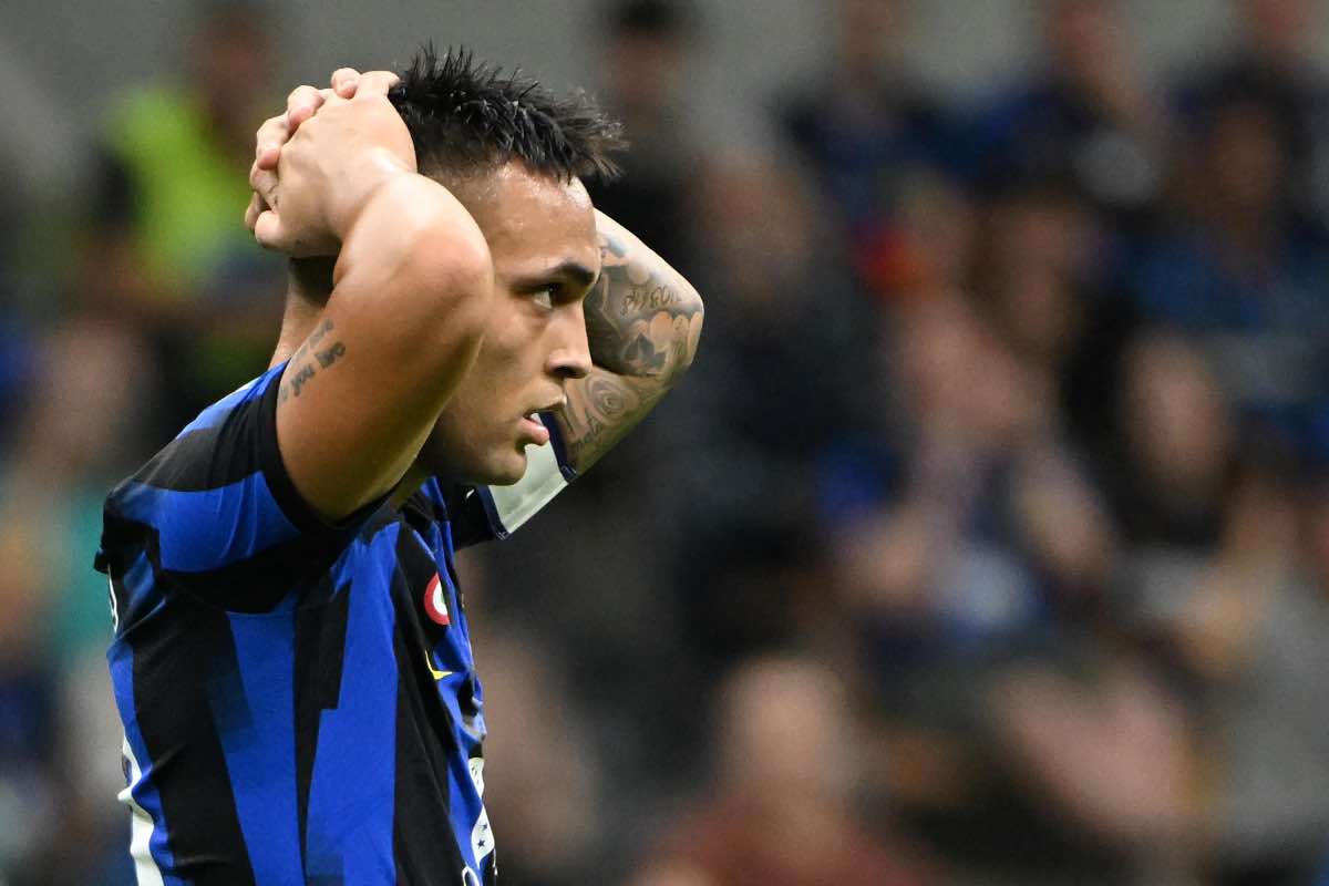 Brutta prestazione per Lautaro e l'Inter