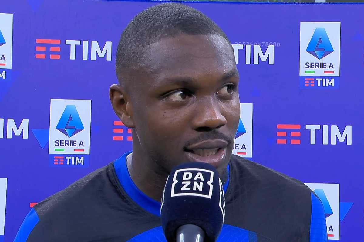 Thuram dopo Inter-Fiorentina