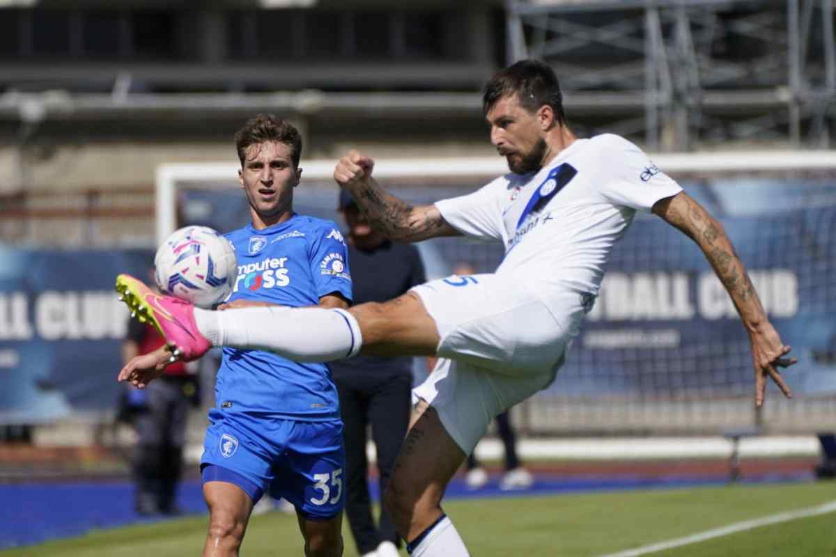 Acerbi pre-partita torino-inter