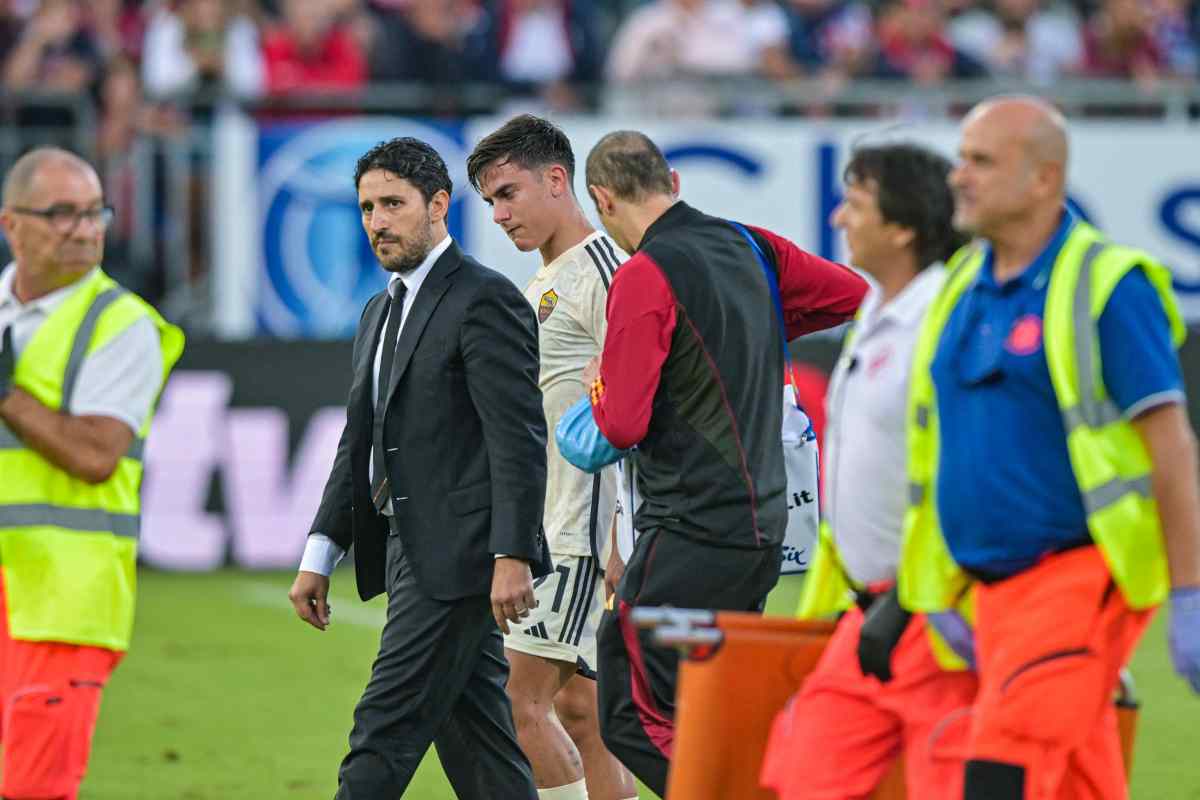Dybala out contro l'Inter ma non solo