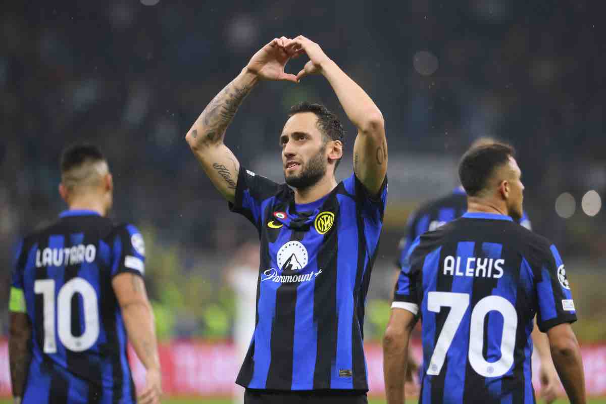 Calhanoglu e il curioso record all'Inter: il dato sorprende tutti