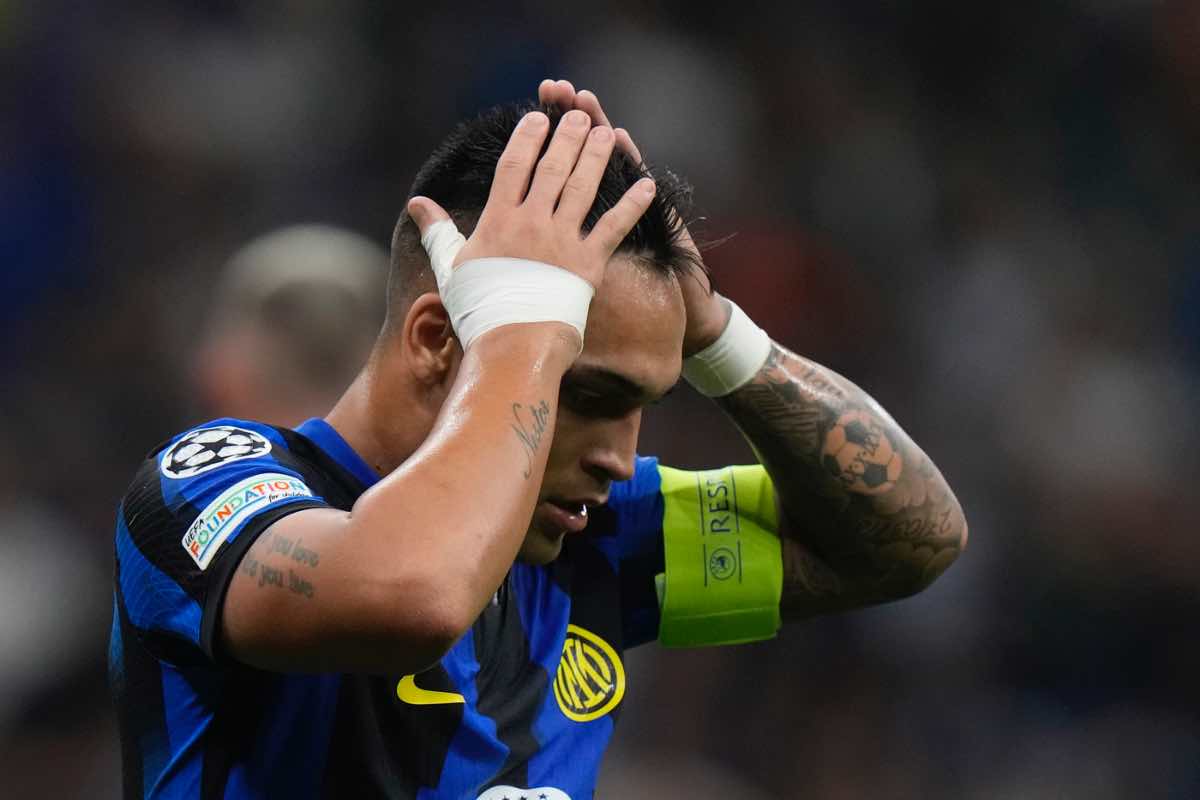 Dato negativo per l'Inter