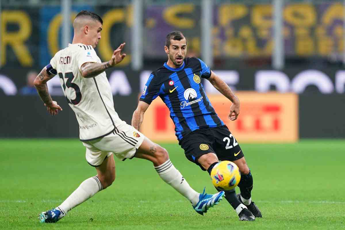 Mkhitaryan Inter Roma