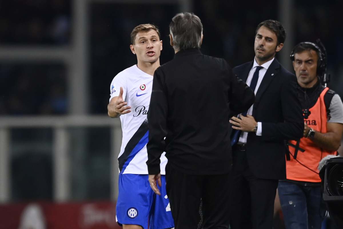 Opaca prestazione per Barella in Torino-Inter