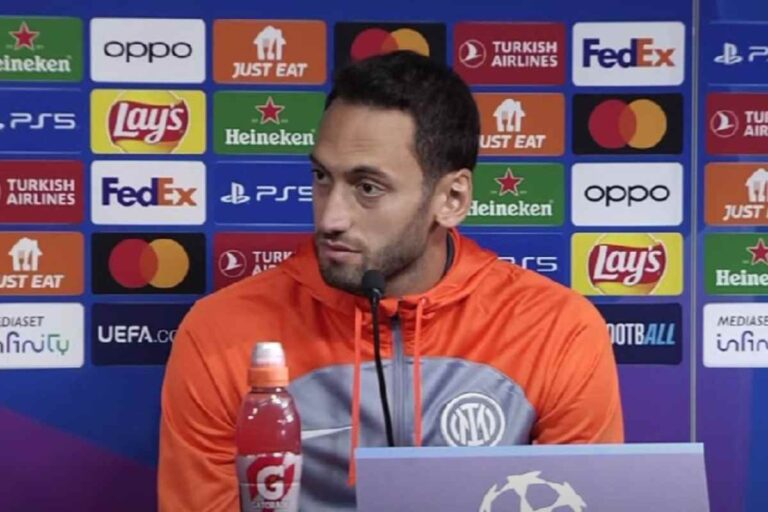 Calhanoglu in conferenza