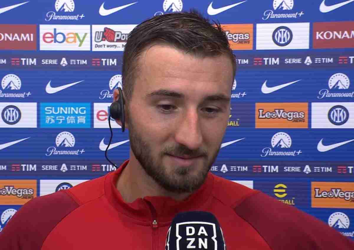 Cristante dopo Inter Roma