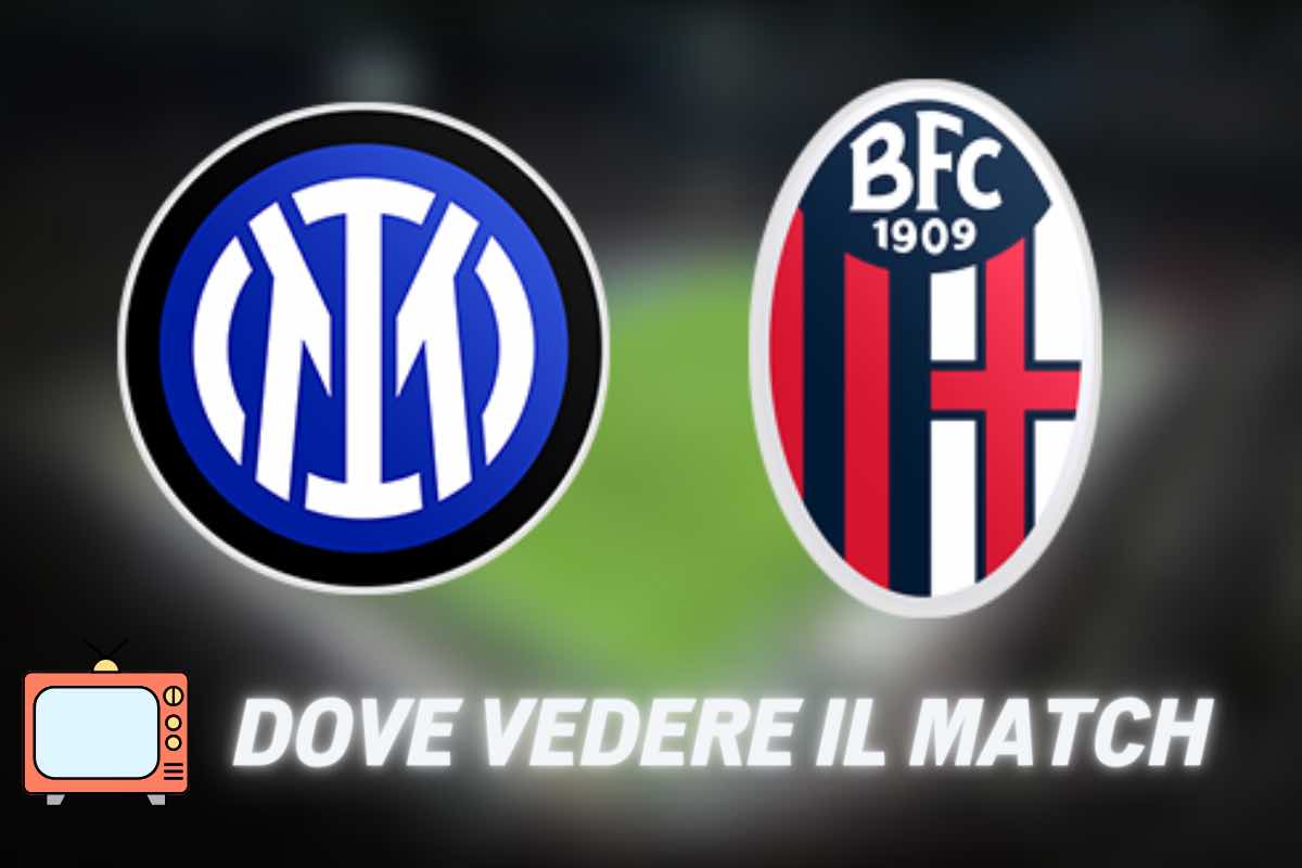 dove vedere inter bologna