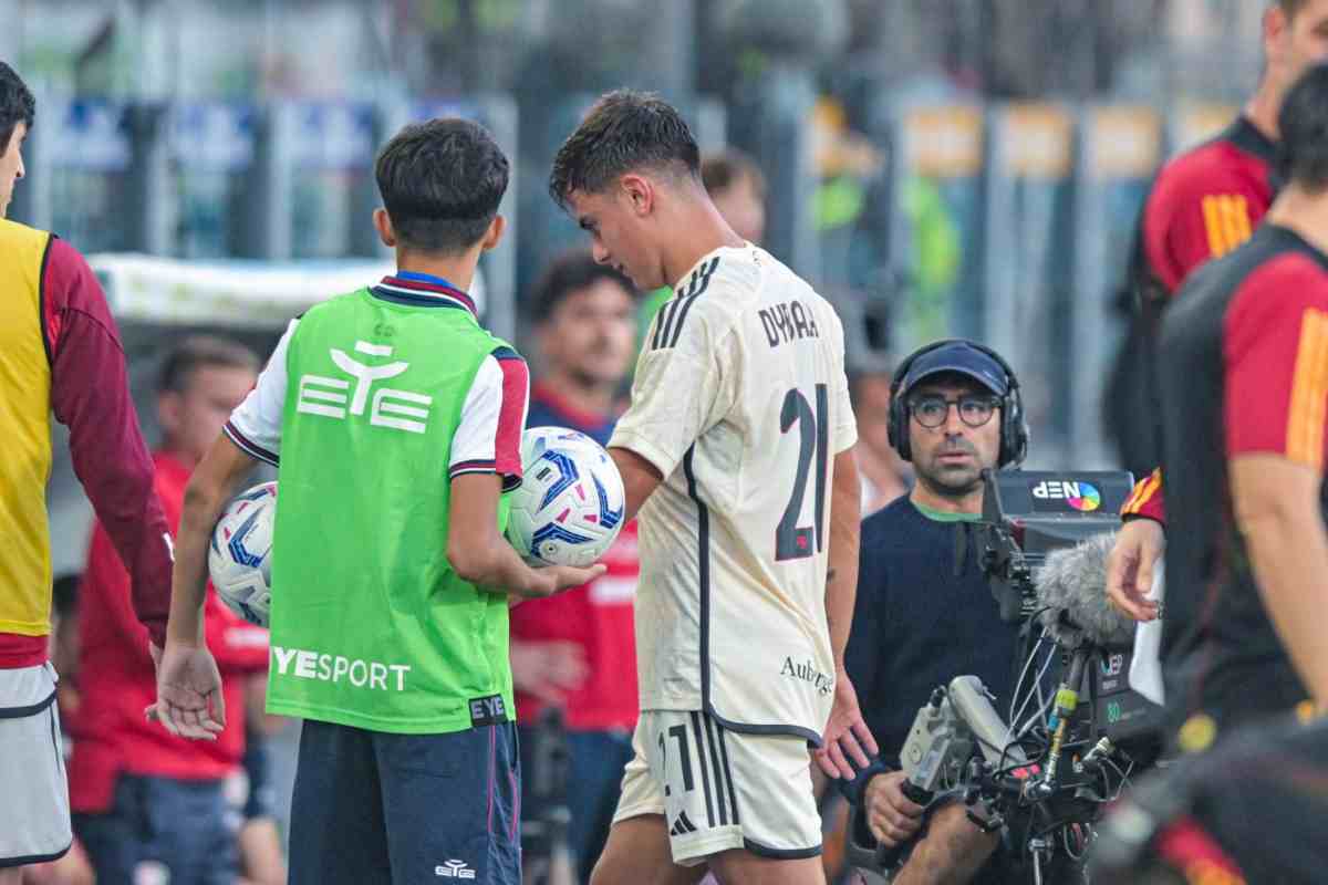 Dybala salterà Inter-Roma domenica prossima