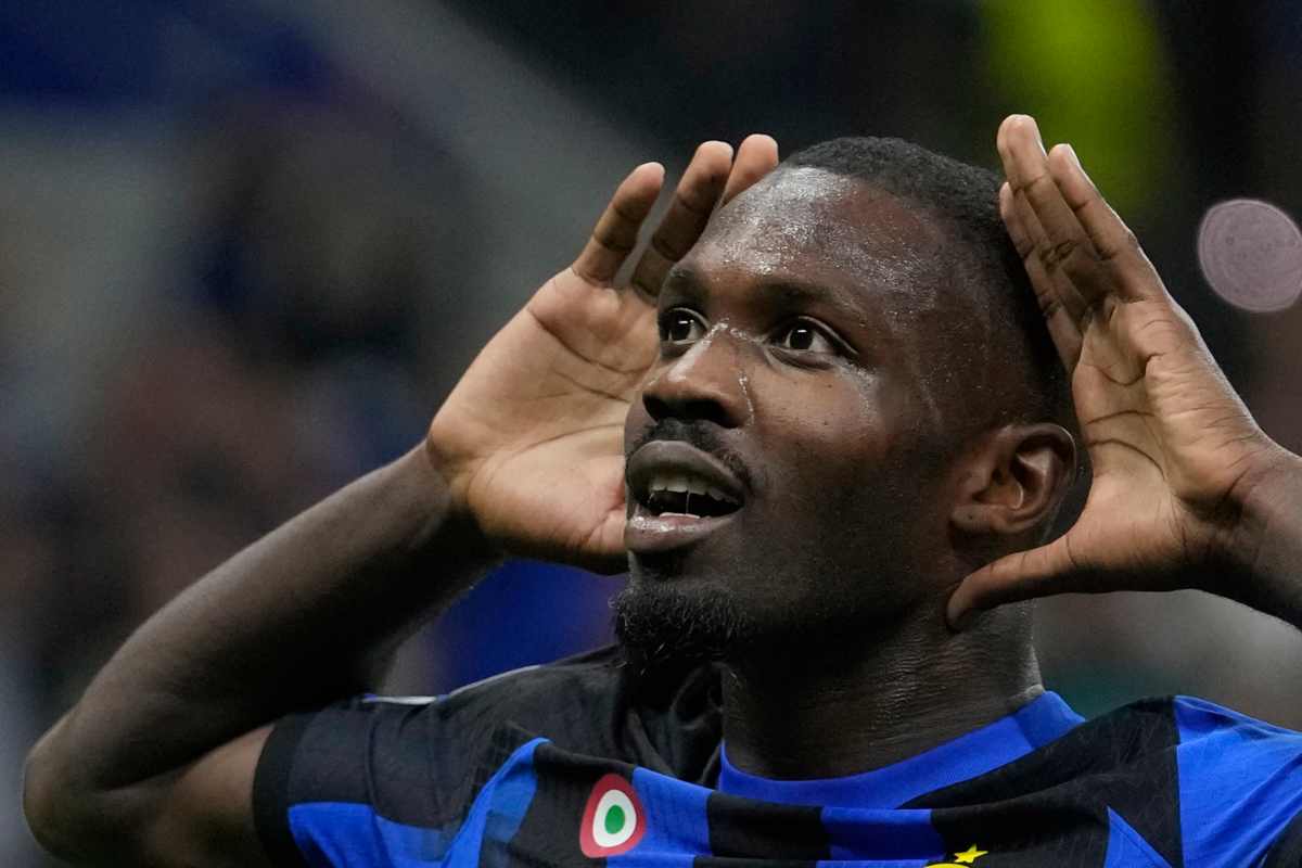 Thuram dal 1' contro il Bologna