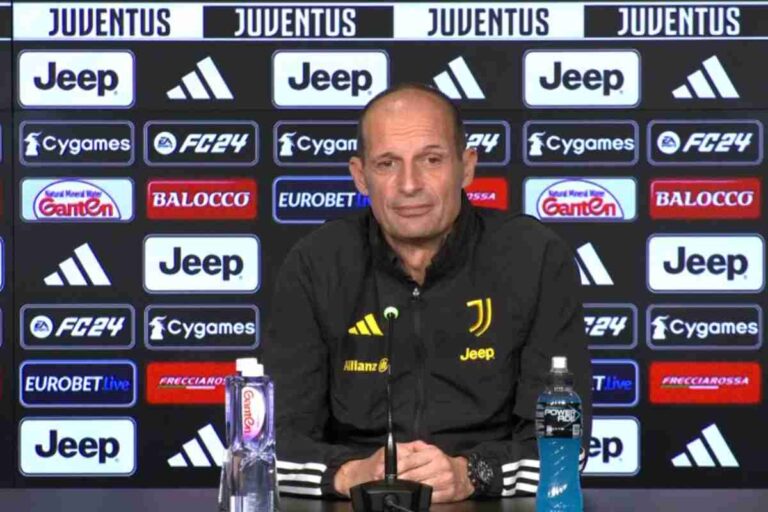 Allegri, le parole prima di Juve-Inter