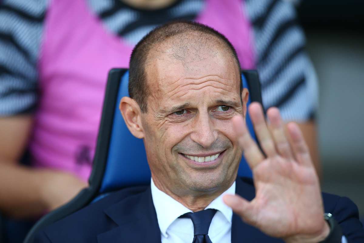 Allegri sorride