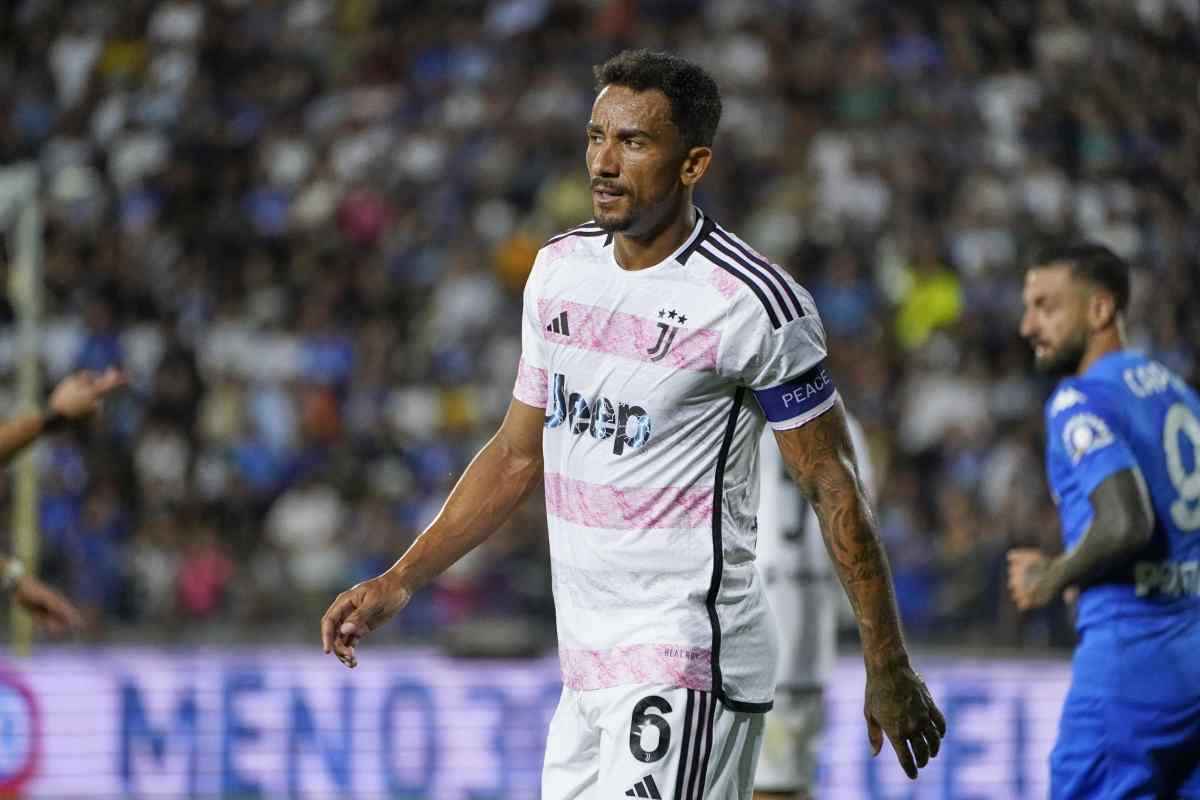 Danilo a rischio forfait per l'Inter