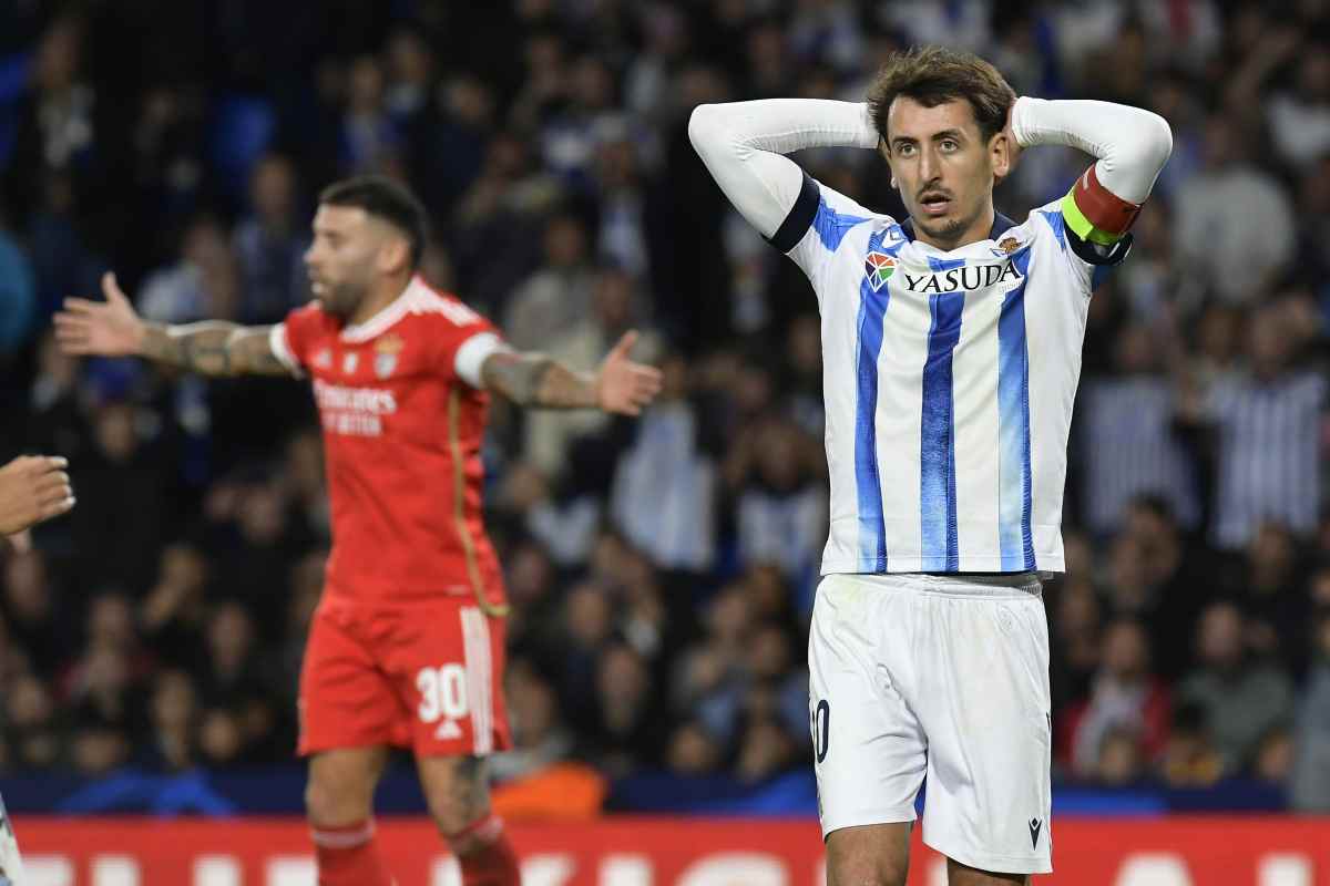 inter, un big del real sociedad salta la gara?