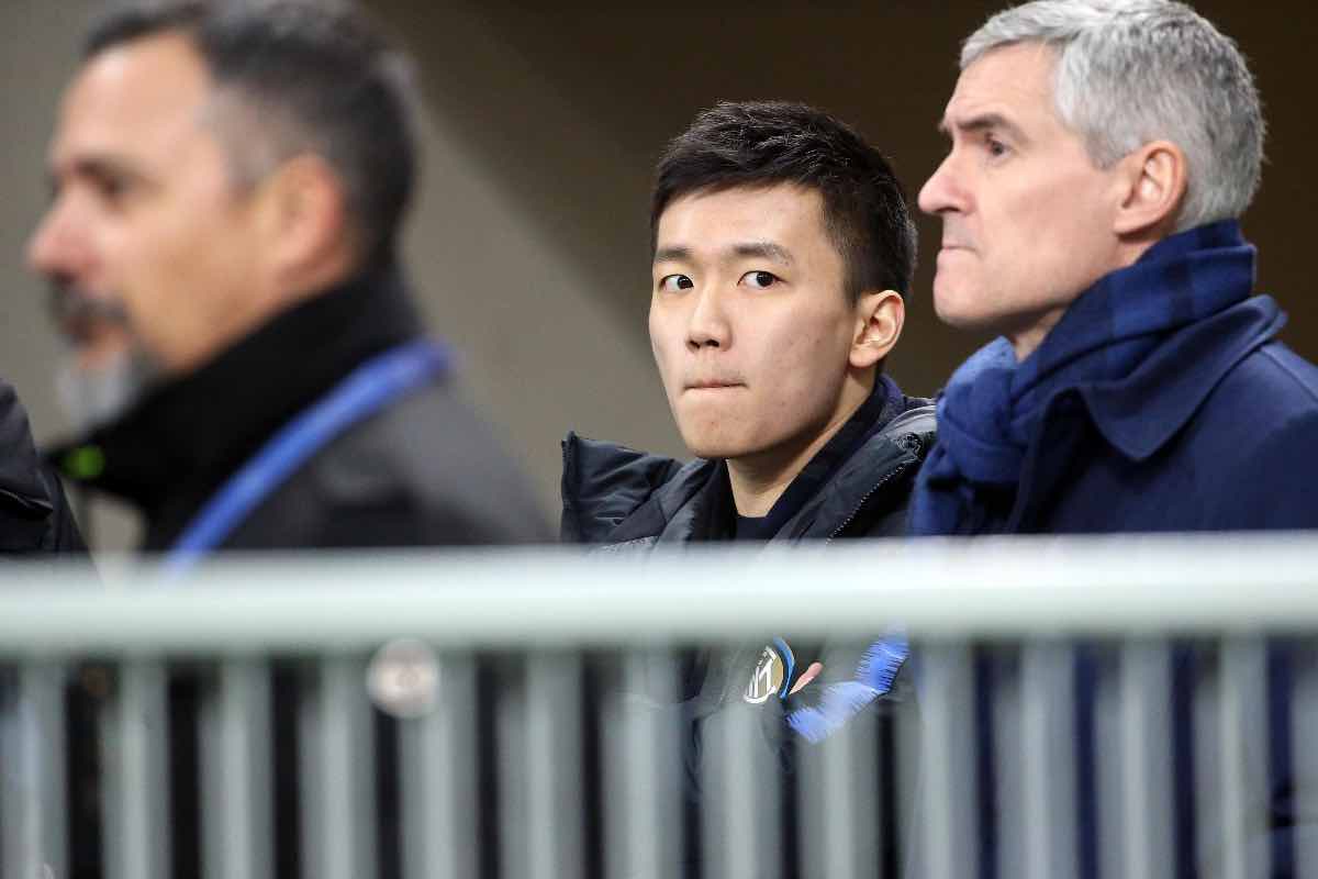 Il presidente dell'Inter Steven Zhang (Ansa) spaziointer.it