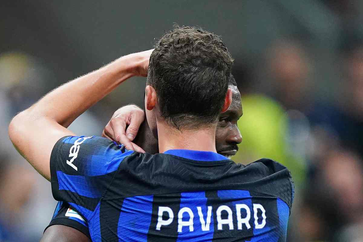 Inter: Pavard verso la panchina