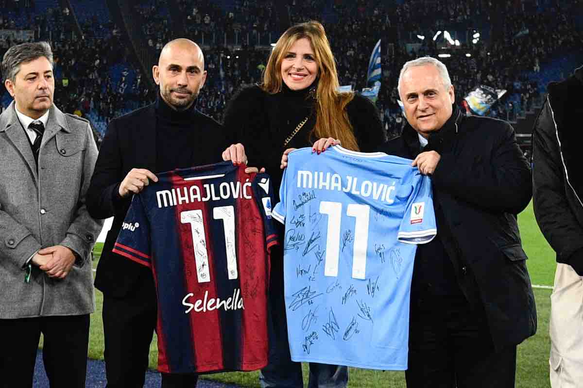 Messaggio social di arianna Mihajlovic