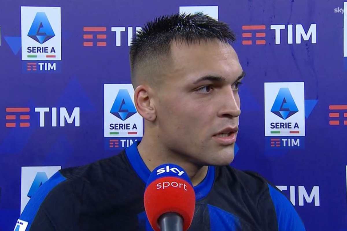 Lautaro Martinez carica l'Inter