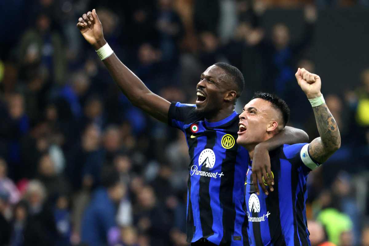 Thuram e Lautaro Martinez