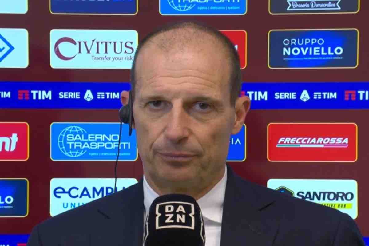 Intervista DAZN Allegri