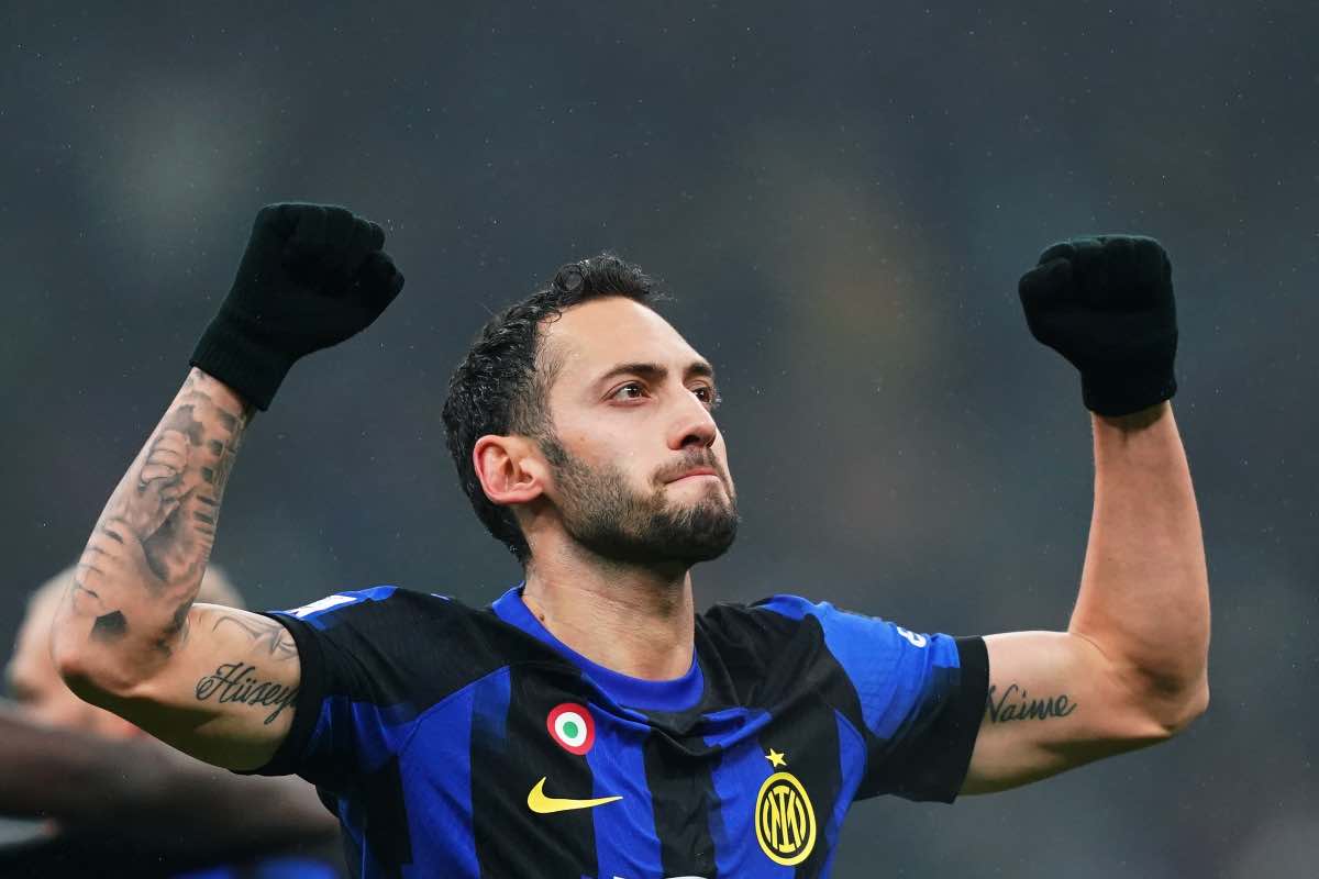 Parole d'amore di Calhanoglu per l'Inter